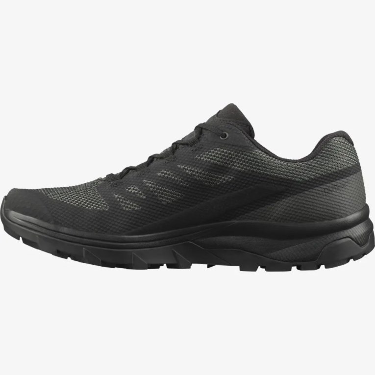 Tênis De Caminhada Salomon Outline Wide GTX Masculino Pretas | PT R03415